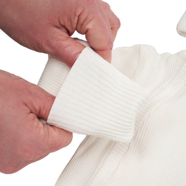 Человечек и шапочка для мальчика Twins Ego Baby Boy, интерлок, р.68, молочный (W-192-TEBB68-202) - Pampik - 3