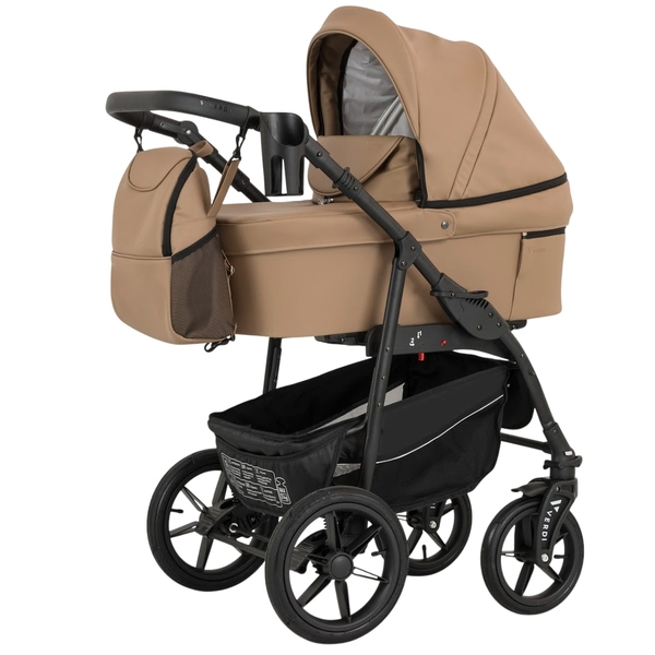 Универсальная коляска 3 в 1 Verdi Sonic Comfort 9023-VC-12 beige skin - Pampik