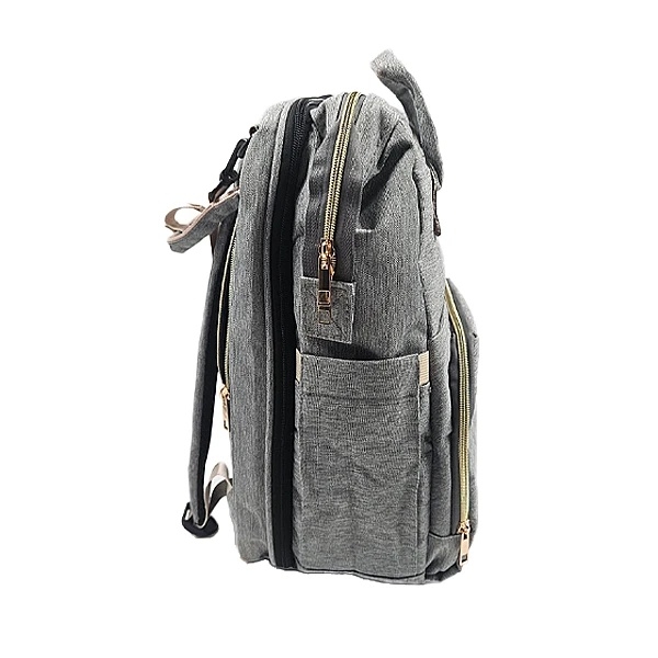 Рюкзак-кроватка портативная NL Baby, серый (0000/38450) - Pampik - 3