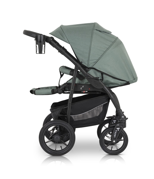 Універсальна коляска 3 в 1 Verdi Sonic Comfort 9023-VC-04 mint fabric - Pampik - 11