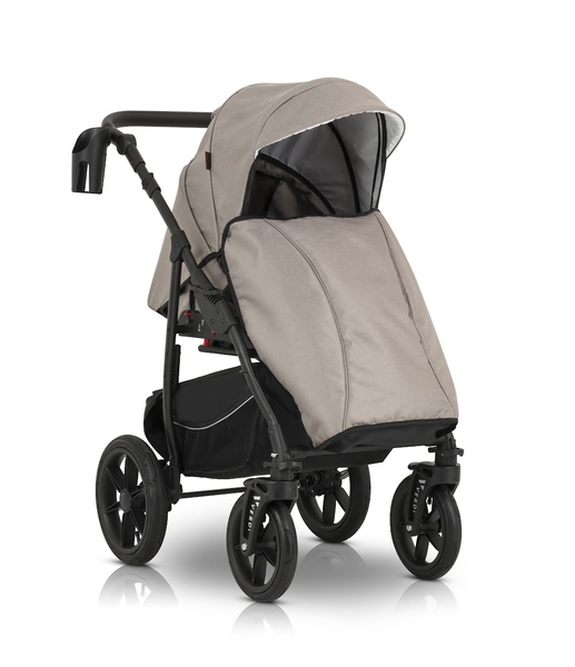 Універсальна коляска 3 в 1 Verdi Sonic Comfort 9023-VC-03 latte fabric - Pampik - 11