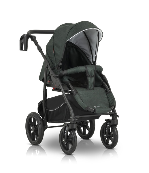 Універсальна коляска 3 в 1 Verdi Sonic Comfort 9023-VC-06 forest night fabric - Pampik - 11