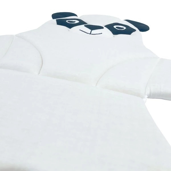 Вкладыш в стульчик для кормления NL Baby Панда, 62х30 см, белый (0000/28882) - Pampik - 2