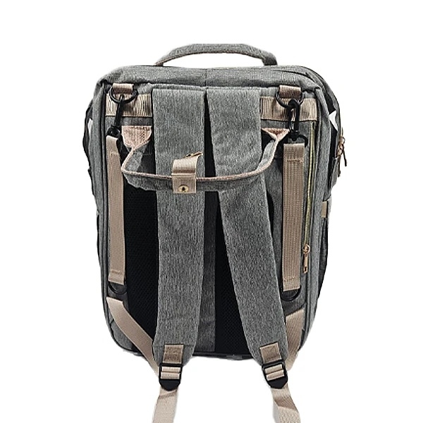 Рюкзак-кроватка портативная NL Baby, серый (0000/38450) - Pampik - 2