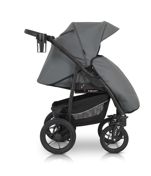 Универсальная коляска 3 в 1 Verdi Sonic Comfort 9023-VC-11 grey skin - Pampik - 16