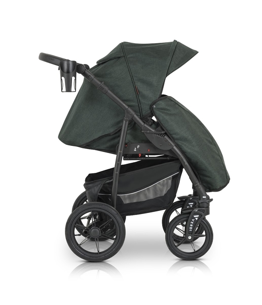 Універсальна коляска 3 в 1 Verdi Sonic Comfort 9023-VC-06 forest night fabric - Pampik - 16