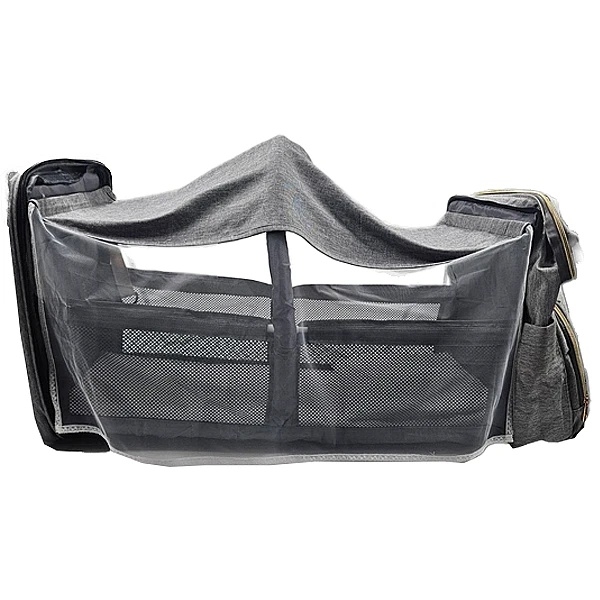 Рюкзак-кроватка портативная NL Baby, серый (0000/38450) - Pampik - 6