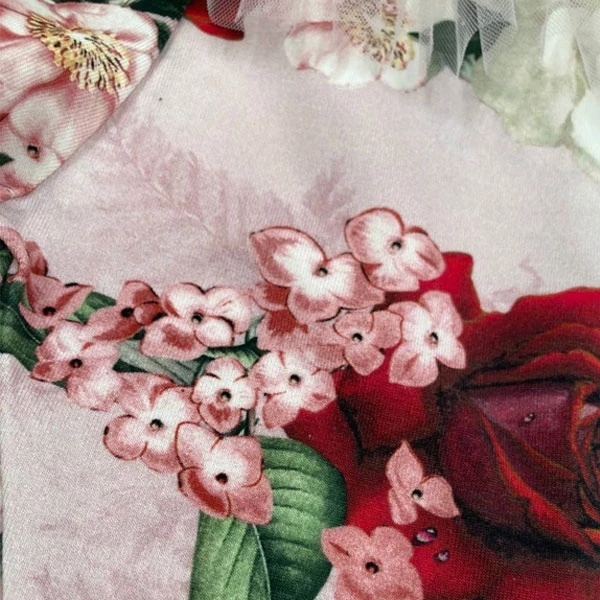 Лосины NL Baby, хлопок, 9-12 мес., розовый (057/31805) - Pampik - 2