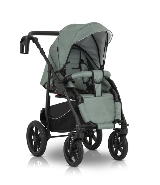 Універсальна коляска 3 в 1 Verdi Sonic Comfort 9023-VC-04 mint fabric - Pampik - 7