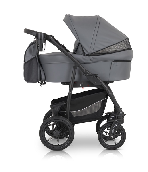 Универсальная коляска 3 в 1 Verdi Sonic Comfort 9023-VC-11 grey skin - Pampik - 5
