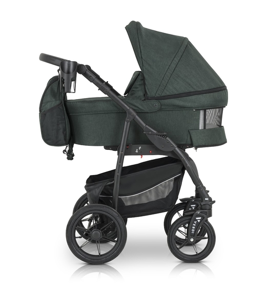 Універсальна коляска 3 в 1 Verdi Sonic Comfort 9023-VC-06 forest night fabric - Pampik - 5
