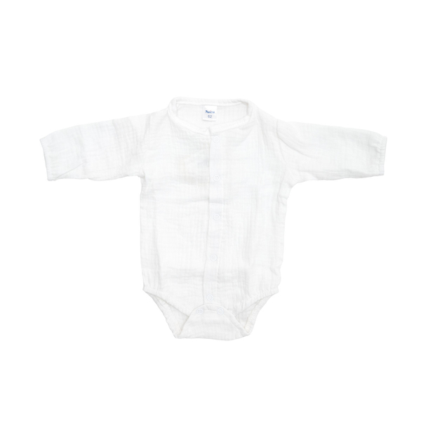 Боди Twins Muslin, р.74, белый (W-110-TMD74-01) - Pampik