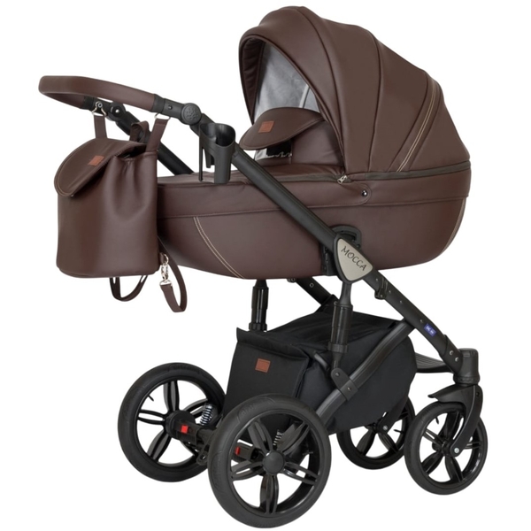 Универсальная коляска 3 в 1 Verdi Mocca 9023-VMOC-02, коричневый - Pampik