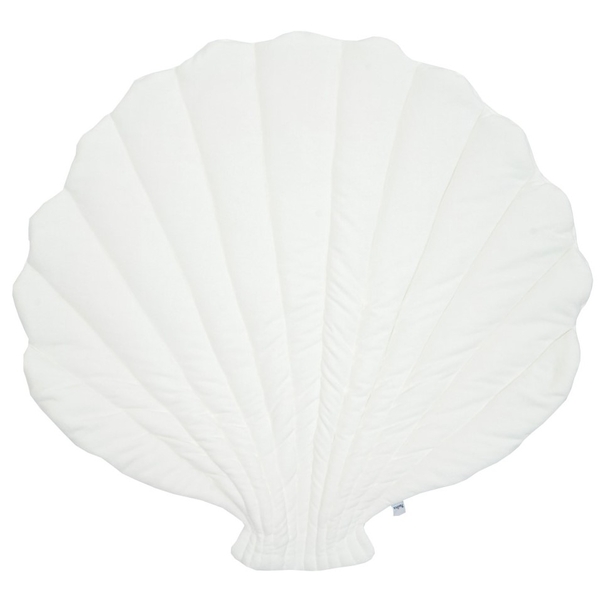 Коврик Twins Ракушка, велюр, 90х90 см, кремовый (5001-KTM-202) - Pampik