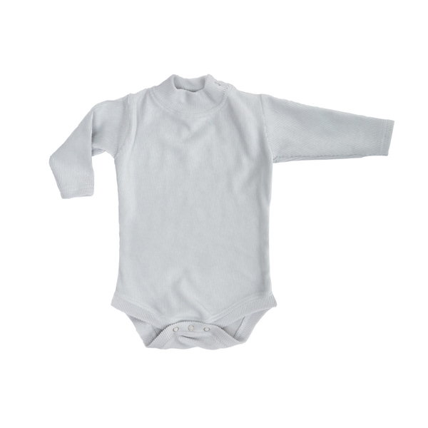 Боді Twins Ego, велюр, р.68, сірий (W-113-TBEV68-10) - Pampik