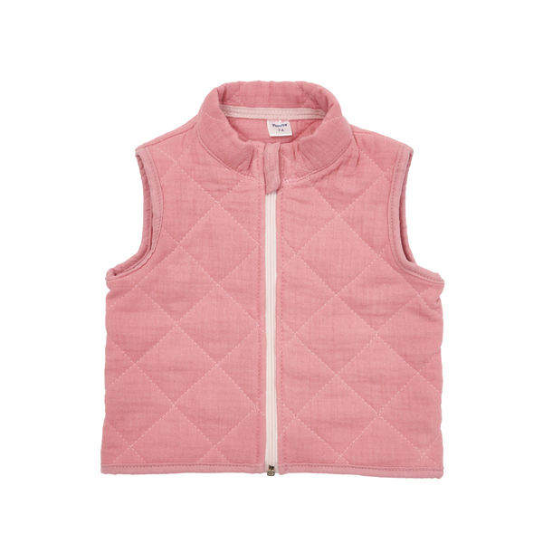 Жилетка Twins Muslin, р.74, розовый (WC-224-GTM74-08) - Pampik