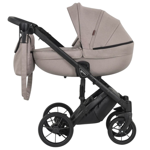Универсальная коляска 3 в 1 Verdi Mirage Basic 9023-VMB3-6 cappucino - Pampik