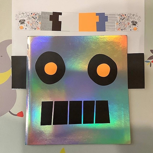 Альбом для творчості Meri Meri з наліпками, 22х27 см (192831/29684) - Pampik - 6