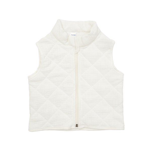 Жилетка Twins Muslin, р.80, белый (WC-224-GTM80-01) - Pampik