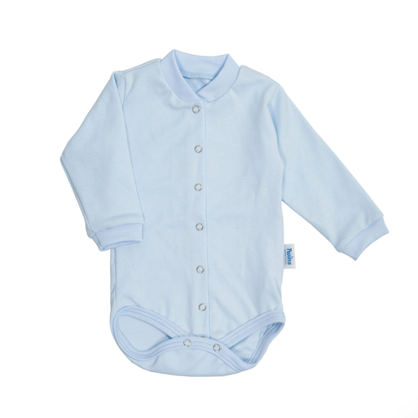 Боди Twins, интерлок, р.80, голубой (W-110-TB-D80-04) - Pampik