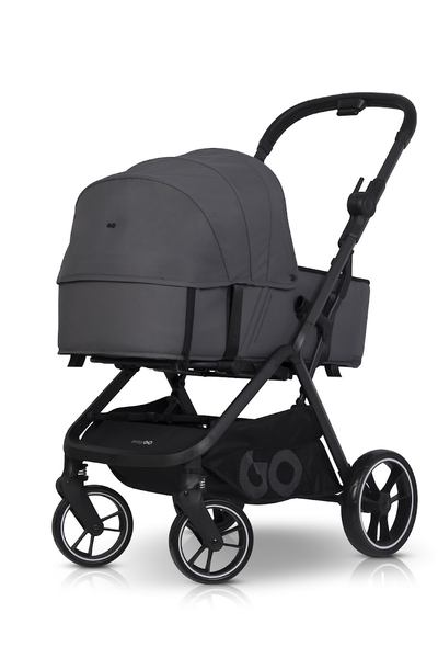 Універсальна коляска 2 в 1 EasyGo Zoya 9023-EGZ/CG cloud grey - Pampik - 3