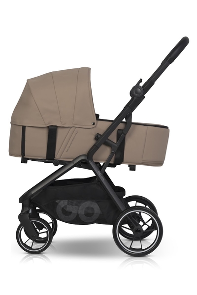Универсальная коляска 2 в 1 EasyGo Zoya 9023-EGZ/GB golden beige - Pampik - 2