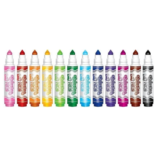 Фломастери Colorino Minis, 12 кольорів (32117PTR) - Pampik - 2