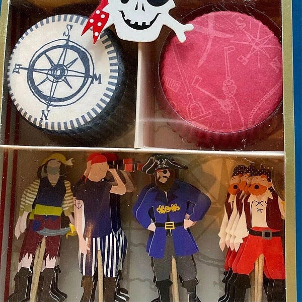 Набір для прикрашання капкейків Meri Meri, 24 шт. (45-0790/15026) - Pampik - 4