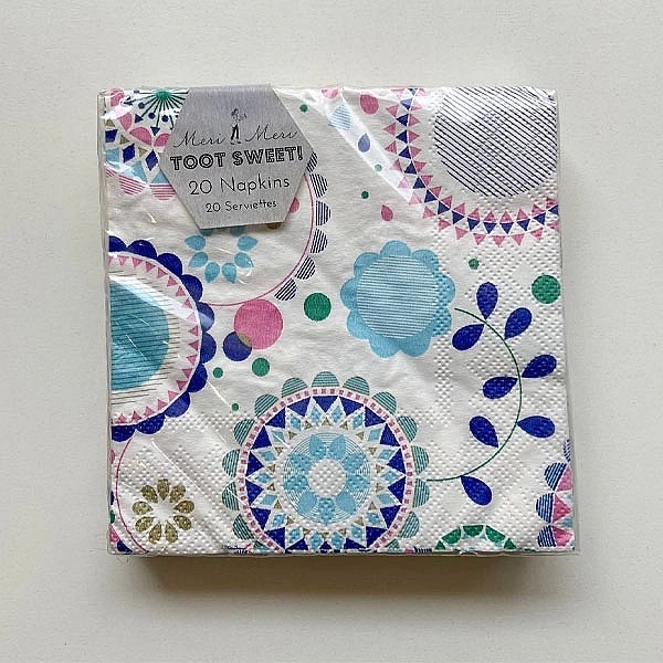 Серветки паперові Meri Meri, 20 шт. (45-1301/15020) - Pampik - 2