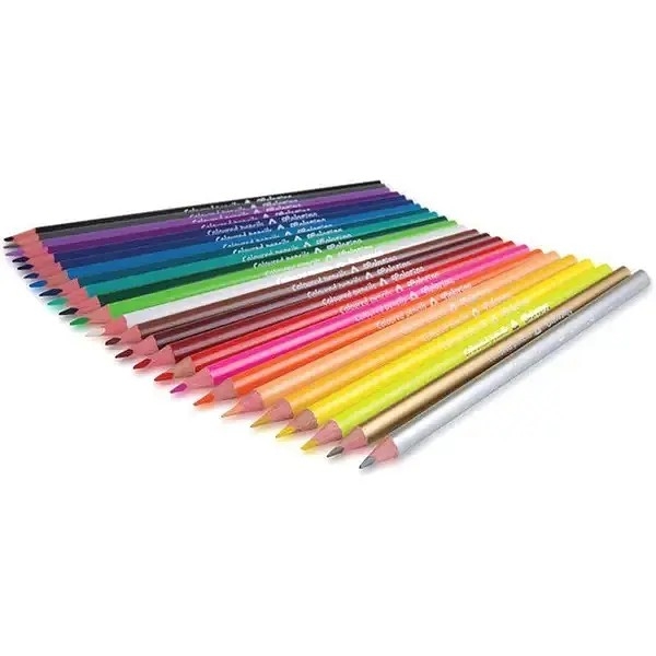 Олівці кольорові Colorino, тригранні, з точила, 24 кольори (57462PTR) - Pampik - 2