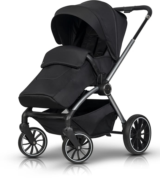 Універсальна коляска 2 в 1 EasyGo Giro 9023-EGG-13 black - Pampik - 4