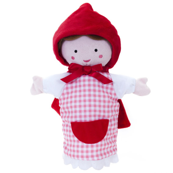 Іграшка м'яка на руку Eurekakids Червона Шапочка (7021630004/31349) - Pampik