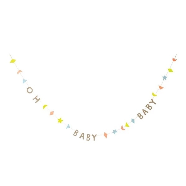 Гірлянда Meri Meri Baby Shower, 3 м (146278/29744) - Pampik