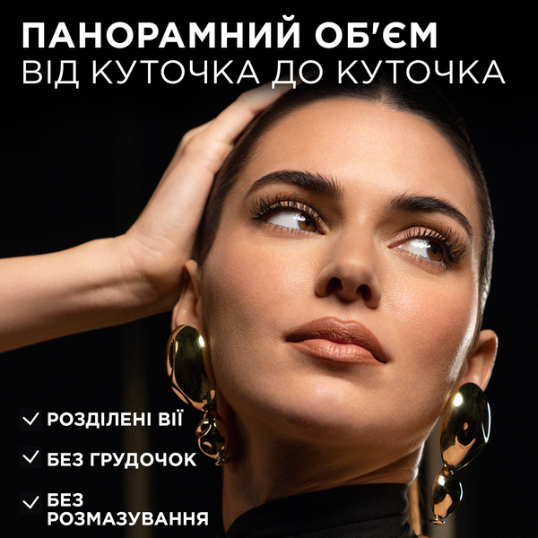Туш для вій L'Oreal Paris Panorama Volume Million Lashes Black, 9.9 мл - Pampik - 7