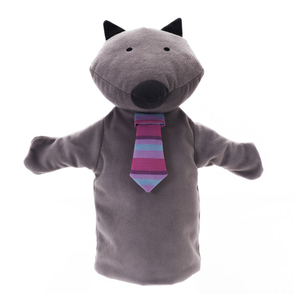 Іграшка м'яка на руку Eurekakids Вовк (7021630001/31351) - Pampik