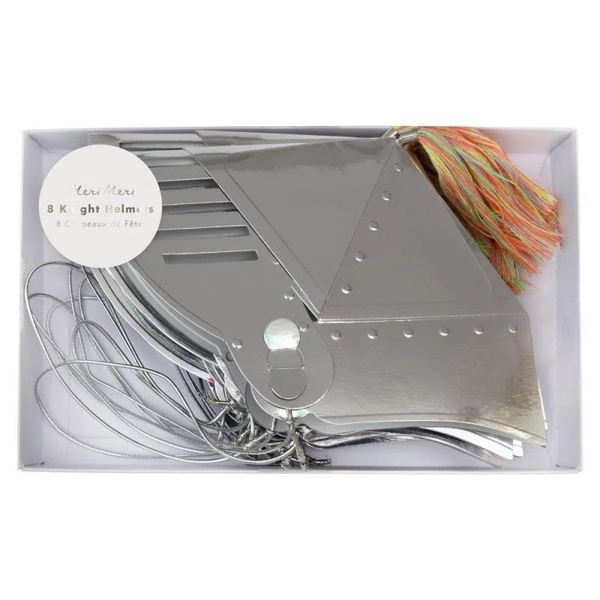 Аксессуар на голову Meri Meri, 8 шт., серебряный (187351/29696) - Pampik - 2