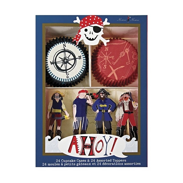 Набір для прикрашання капкейків Meri Meri, 24 шт. (45-0790/15026) - Pampik