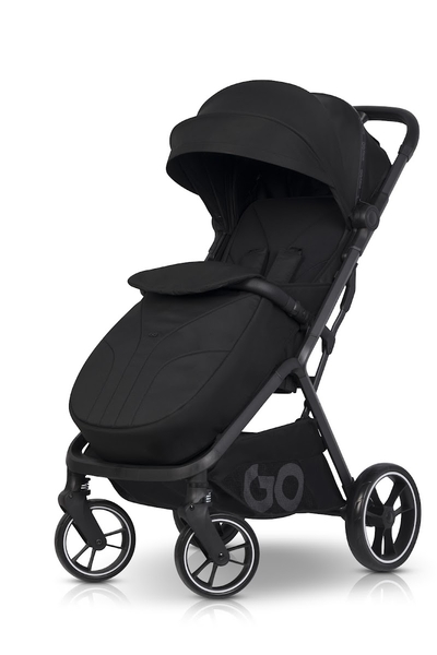 Універсальна коляска 2 в 1 EasyGo Zoya 9023-EGZ/EB black - Pampik - 4