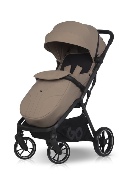 Универсальная коляска 2 в 1 EasyGo Zoya 9023-EGZ/GB golden beige - Pampik - 5