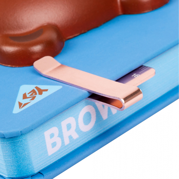 Лінійка-закладка Yes Rose Gold, металева, 16 см (370537) - Pampik - 8