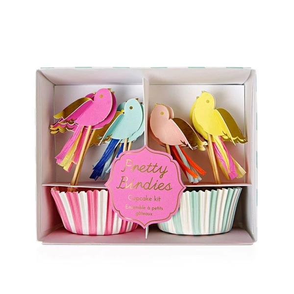 Набір для прикрашання капкейків Meri Meri, 24 шт. (45-1326/17910) - Pampik