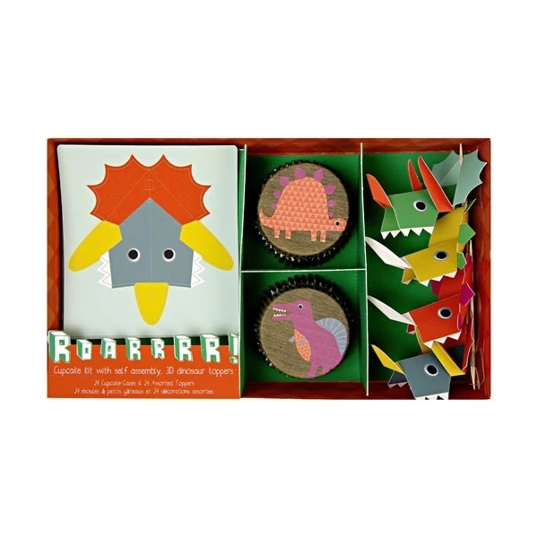 Набір для прикрашання капкейків Meri Meri, 24 шт., різнокольоровий (45-1201/17897) - Pampik