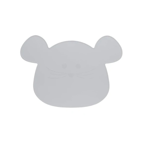 Коврик силиконовый Lassig, 50х36 см, серый (1310034253/30405) - Pampik