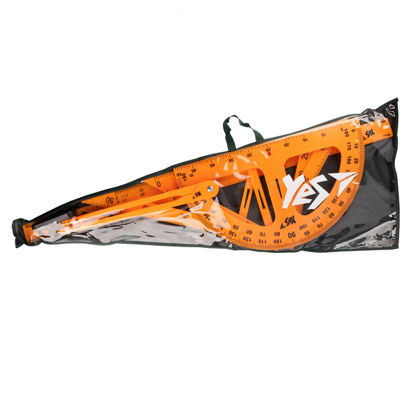 Набір вимірювальних приладів Yes для дошки, 5 предметів, у чохлі (370525) - Pampik