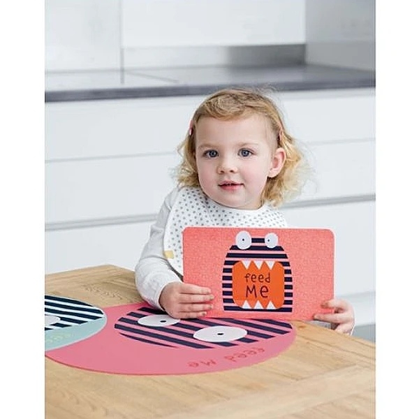 Коврик силиконовый Lassig, 39х39 см, розовый (1210003792/22506) - Pampik - 4