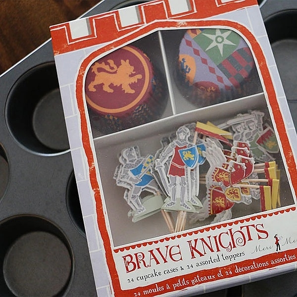 Набір для прикрашання капкейків Meri Meri, 24 шт., різнокольоровий (45-0550/12526) - Pampik - 2