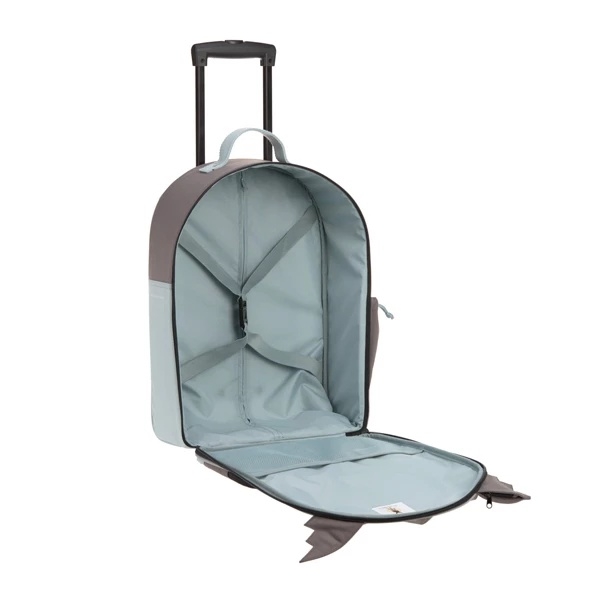 Валіза дитяча Lassig, 32х16х45 см, сірий (1204005326/34444) - Pampik - 3