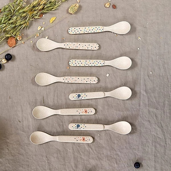 Набор детских ложек Lassig Кит, 4 шт. (1310067452/35857) - Pampik - 2