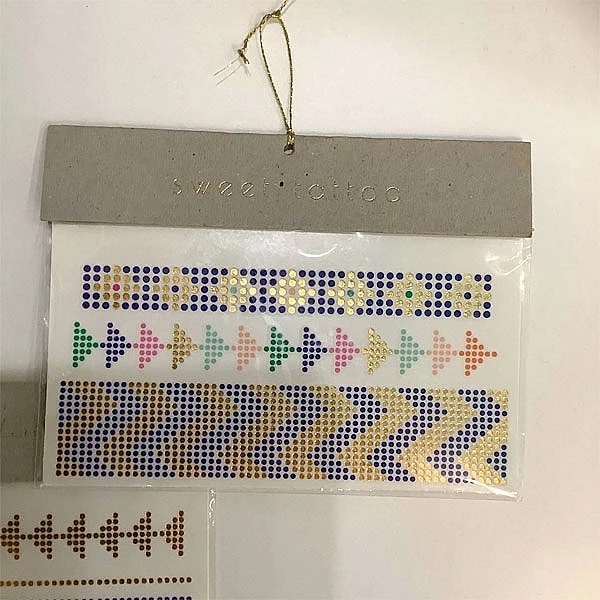 Набір тимчасових тату Meri Meri, 2 аркуші (18398) - Pampik - 3