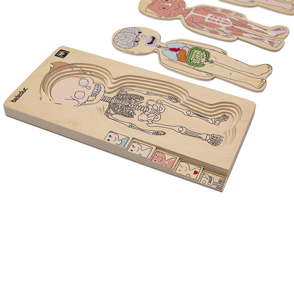 Пазл деревянный обучающий Eurekakids Мальчик (07092242/32804) - Pampik - 3